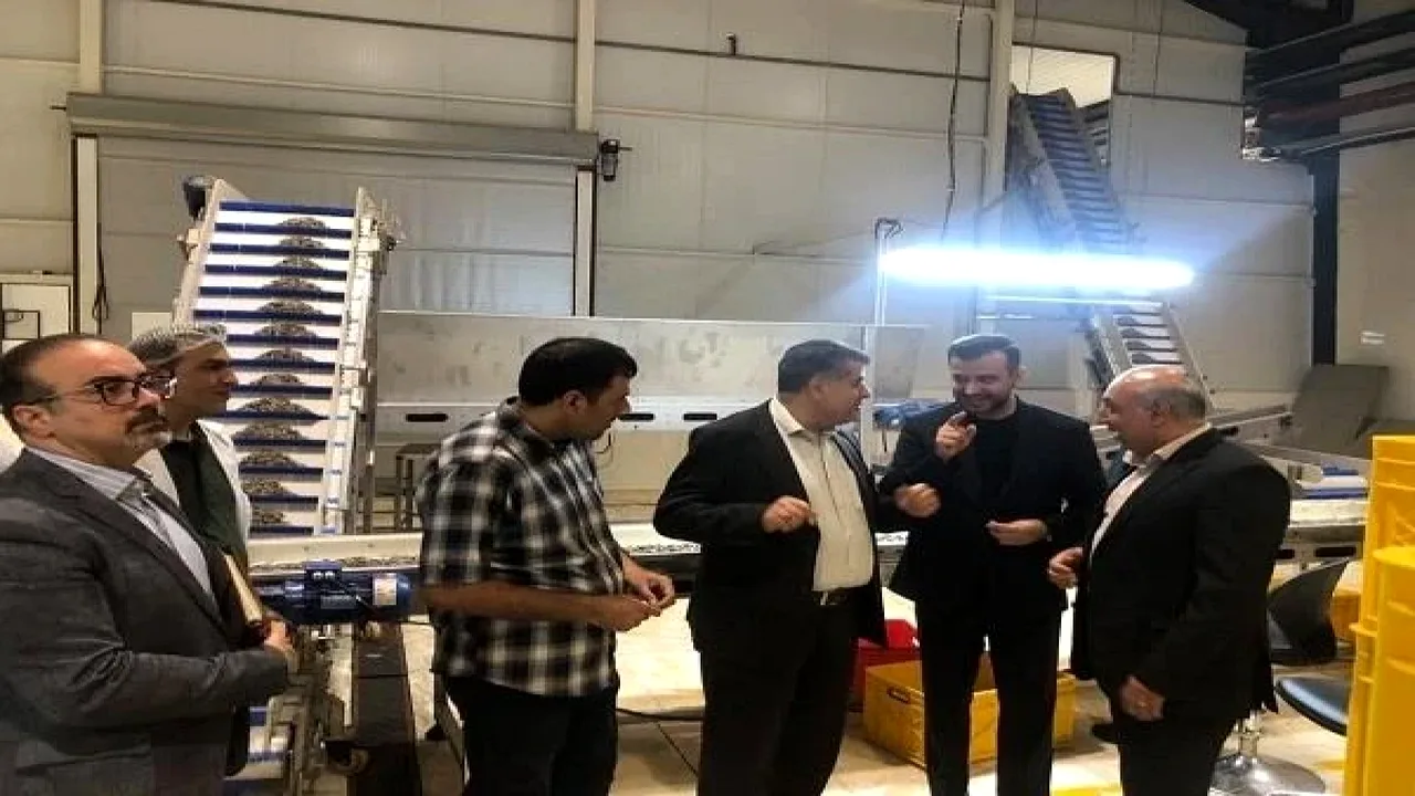 بازدید مدیران ارشد بانک از شرکت جهان گستر آرشا در ساوه