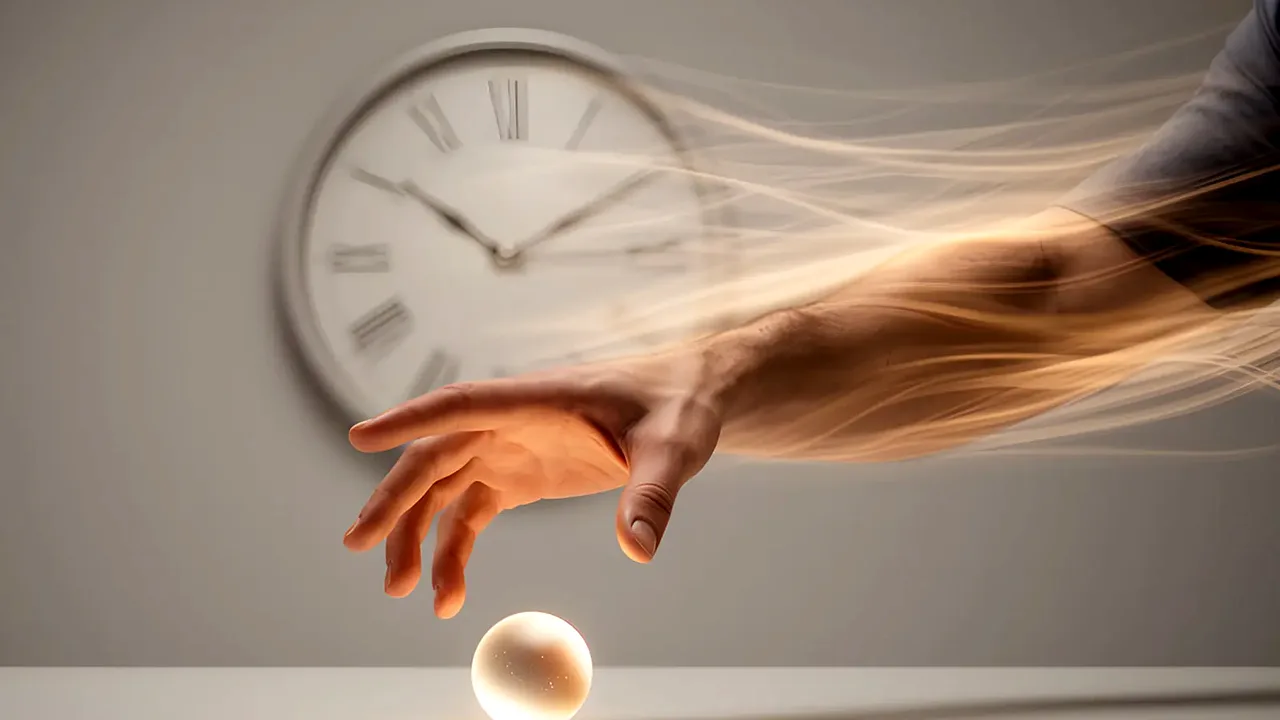 کش آمدن زمان در مغز پیش از حرکات سریع