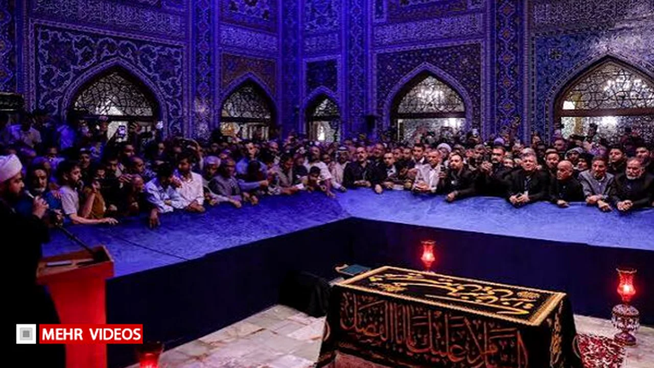 حضور غیرمنتظره موکبداران عراقی در حرم رضوی؛ رازی که در رواق دارالذکر فاش شد!