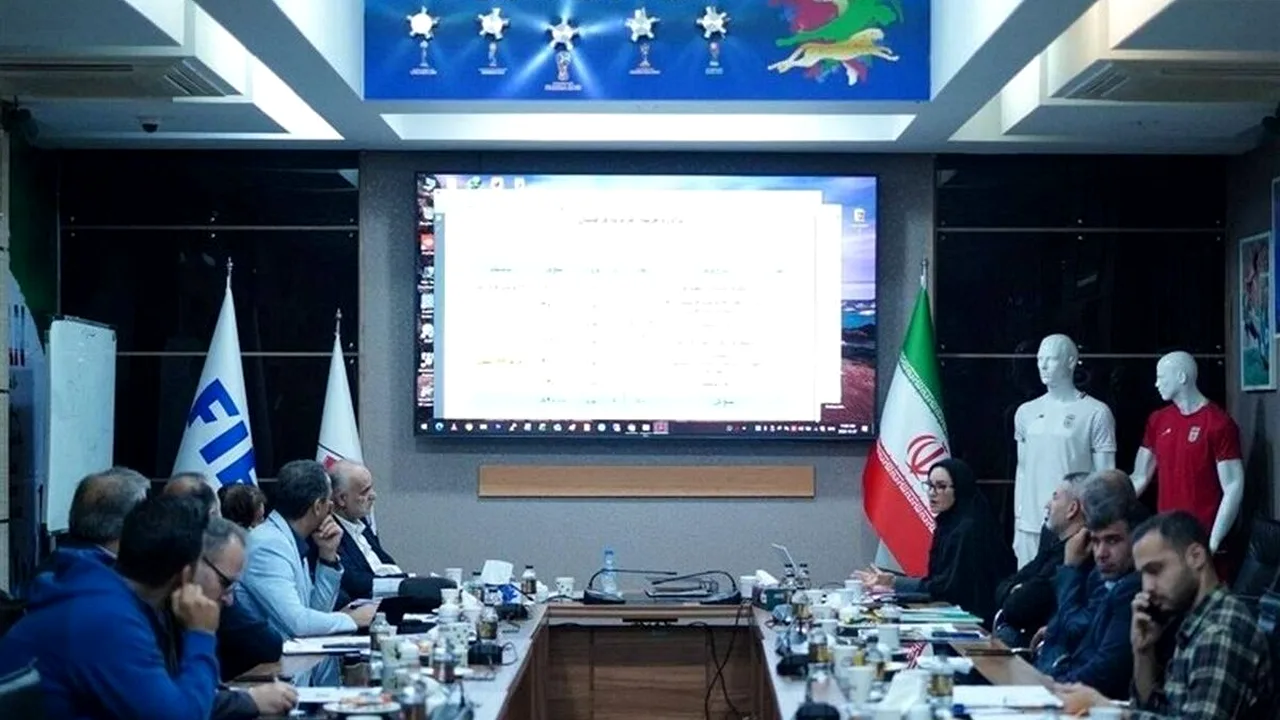 نشست شورای سیاستگذاری برنامههای تیم ملی فوتبال برگزار شد