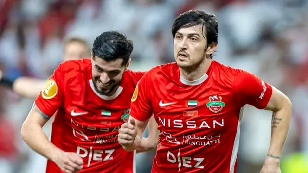 درخشش سردار آزمون در پیروزی شباب الاهلی مقابل استقلال