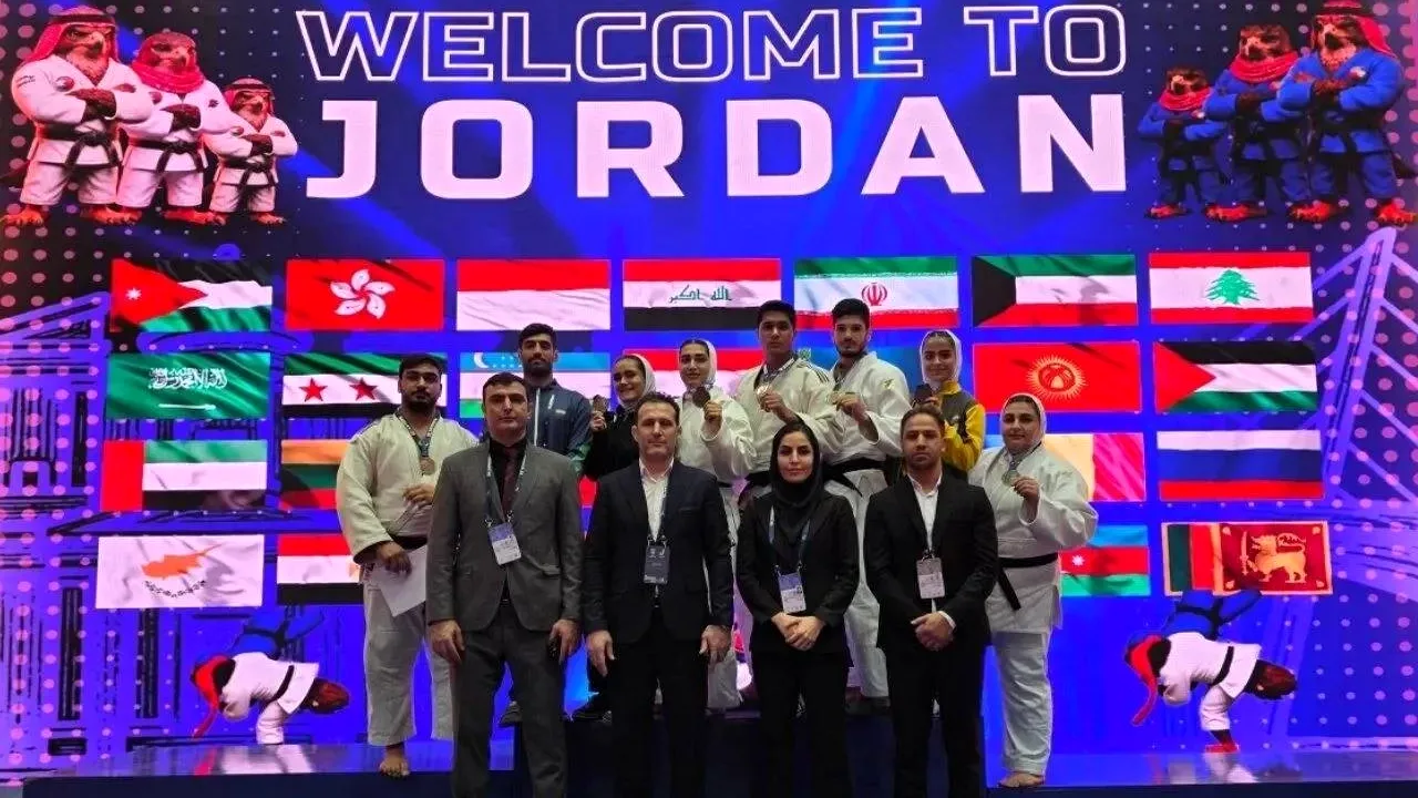 درخشش جودوی ایران در اردن با وجود غیبت سه ملیپوش