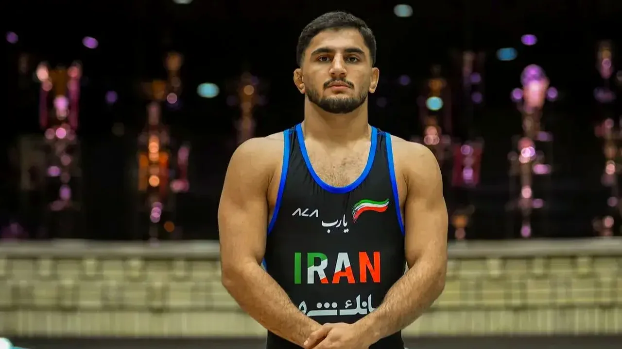 ابراهیم الهی در فینال کشتی جهان نقرهای شد