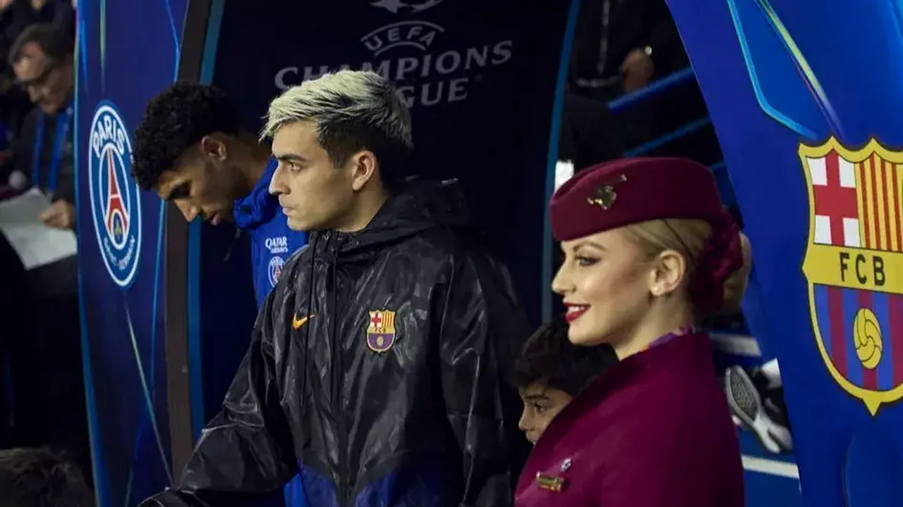 پدری؛ نماد رهبری بارسلونا در شکست برابر PSG
