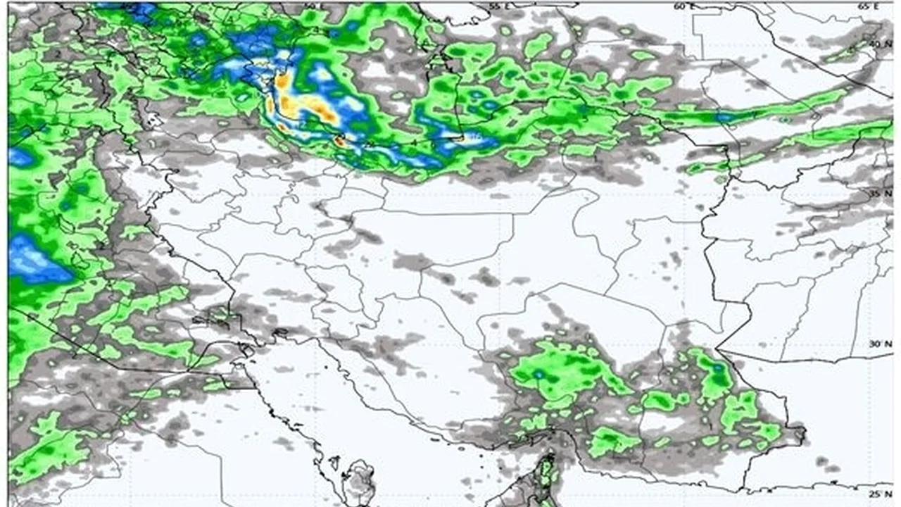 بارش شدید و رعدوبرق در ۸ استان؛ ورود سامانه بارشی تازه از پنجشنبه