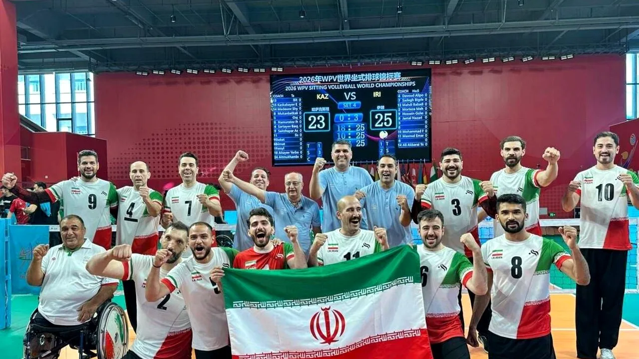 پنجمین طلای متوالی والیبال نشسته ایران در ناگویا