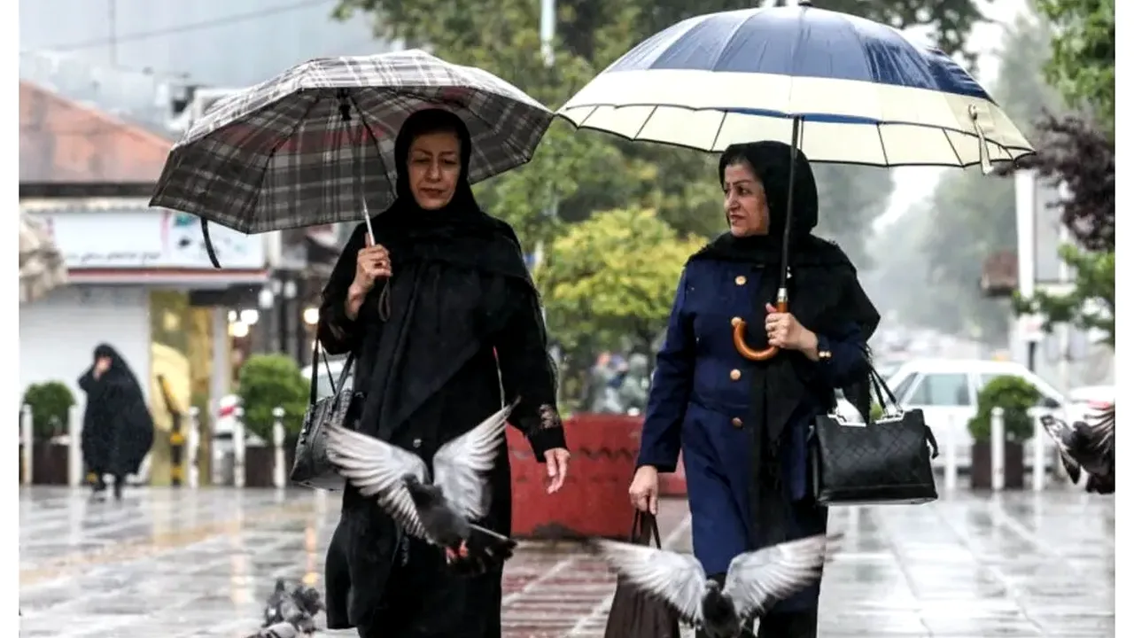 پیشبینی رگبار و رعد و برق در تهران از عصر دوشنبه