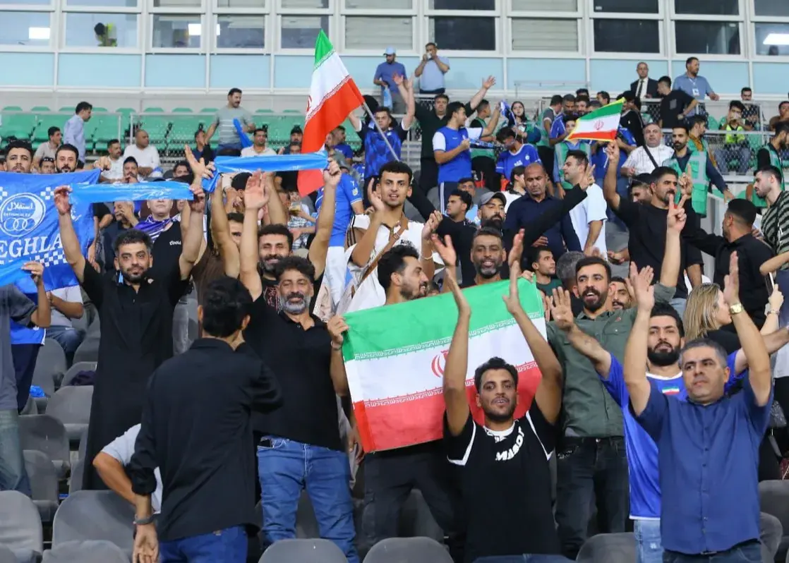 هواداران استقلال در بصره: حضور پرشور و آبیپوش