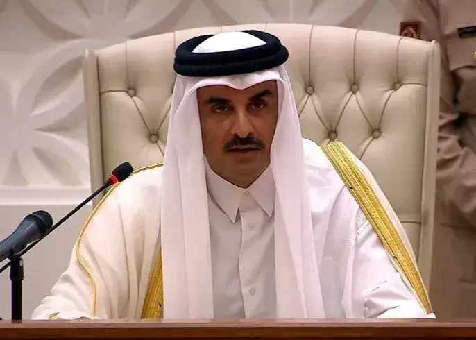 امیر قطر دعوت به مذاکره را مطرح کرد
