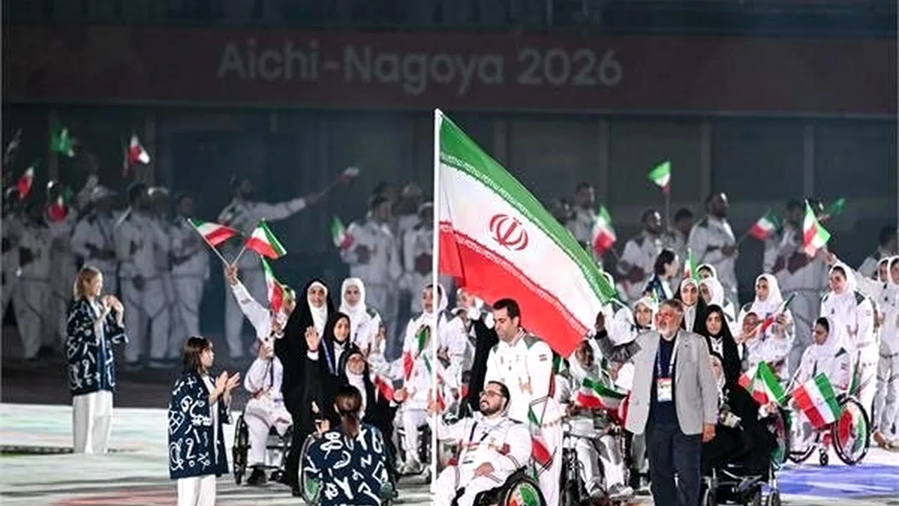 افت چهار پلهای کاروان ایران در پارا آسیایی ناگویا
