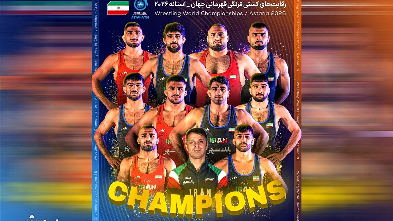 رکوردشکنی تاریخی ایران در روز پایانی کشتی فرنگی جهان