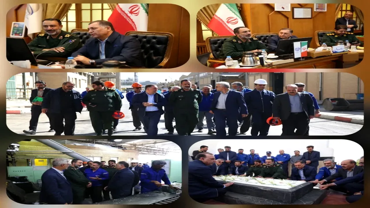 تجلیل فرمانده سپاه روحالله از تلاشگران عرصه تولید در شازند