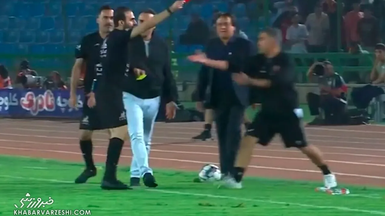 اخراج محسن خلیلی پس از اعتراض کادر فنی پرسپولیس