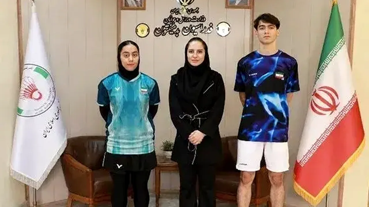 دو ورزشکار بدمینتون ایران به المپیک جوانان اعزام میشوند