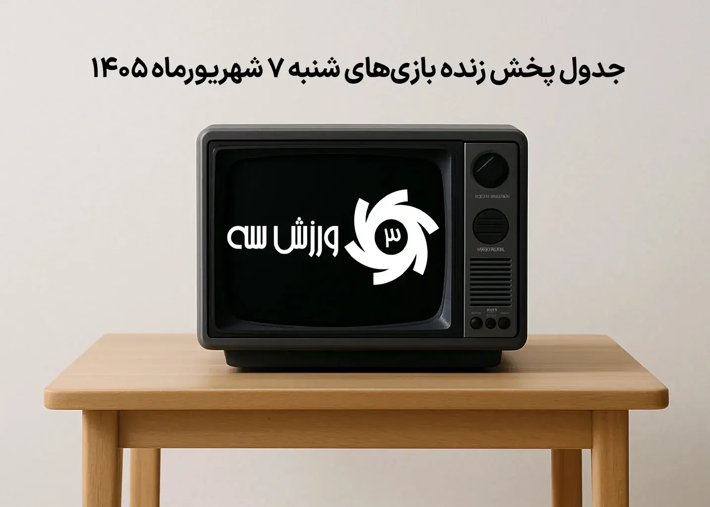 برنامه پخش زنده مسابقات ورزشی 7 شهریور 1405