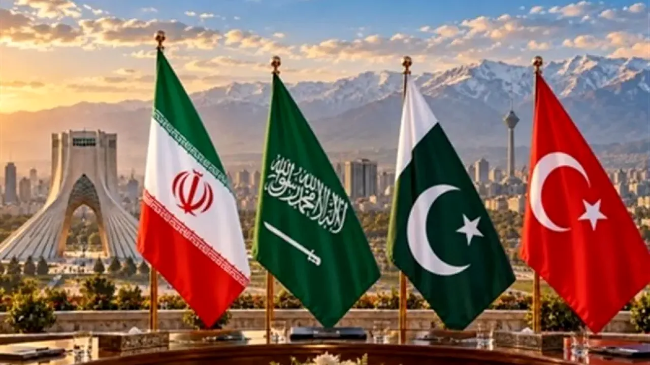 نشست چهارجانبه امنیتی تهران با حضور ایران، عربستان، پاکستان و ترکیه