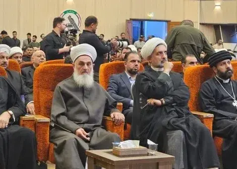 یادبود چهلمین روز تشییع پیکر رهبر شهید در بغداد برگزار شد