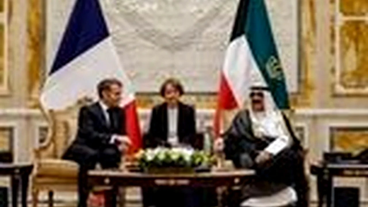امیر کویت و مکرون پشت درهای بسته چه توافقی کردند که منطقه را شوکه کرد؟
