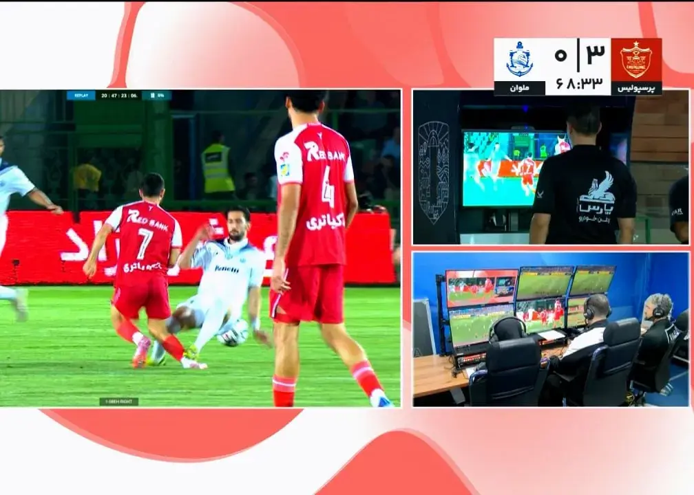تحلیل صحنههای جنجالی در بازی پرسپولیس و ملوان