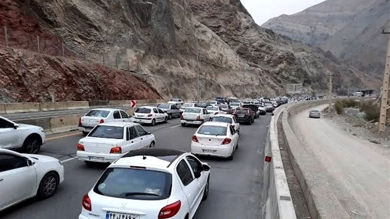 جادههای مازندران زیر بار ترافیک سنگین