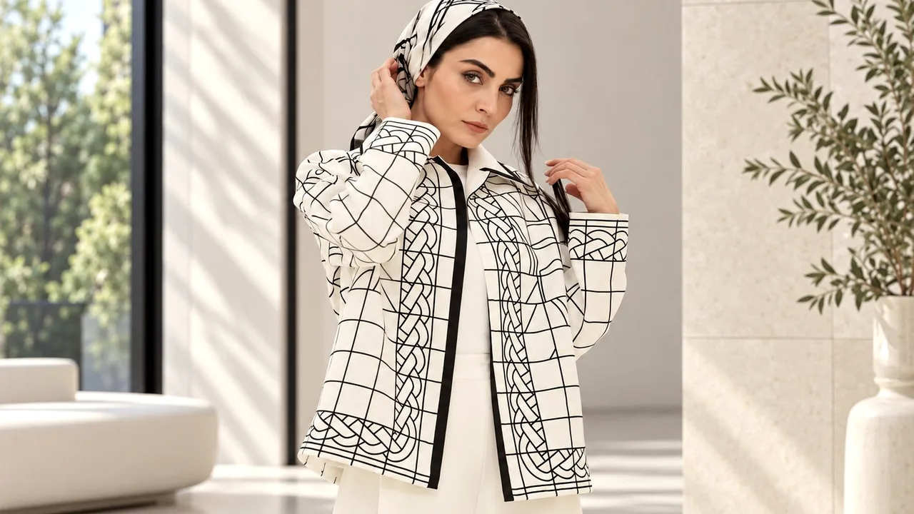 استایل تازه السا فیروزآذر پس از ازدواج با کت و باندانا