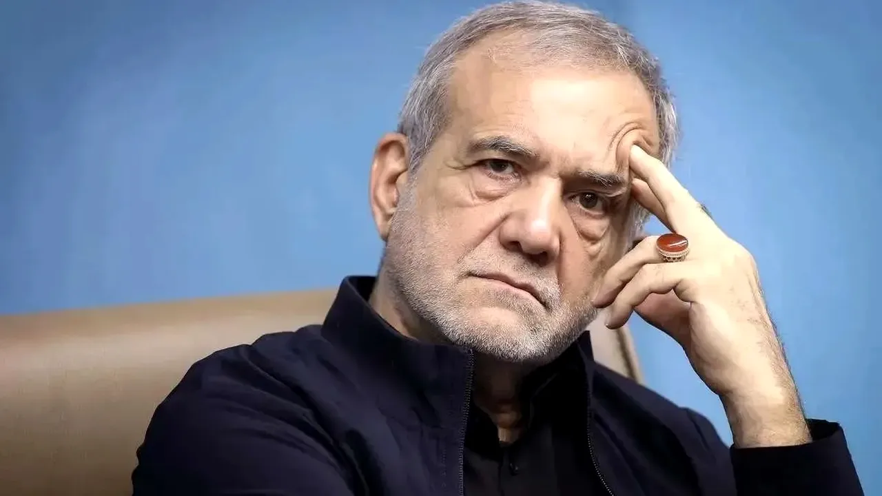 پزشکیان در محل دیدار با امیر قطر حاضر شد