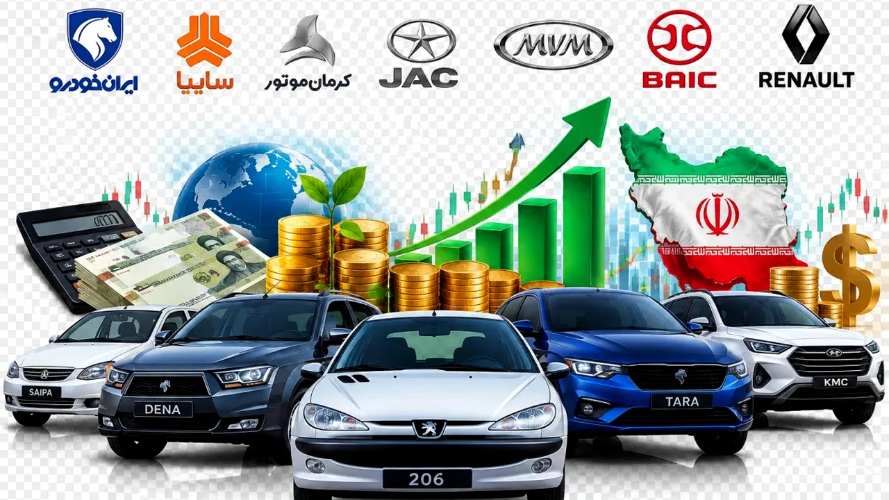 قیمت خودرو پنجشنبه ۷ آبان؛ از کوییک تا تیگو ۹