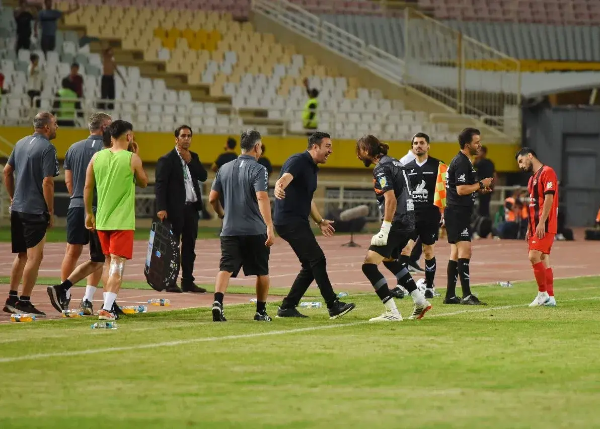 شادی بیرانوند و نکونام در پی پیروزی تراکتور