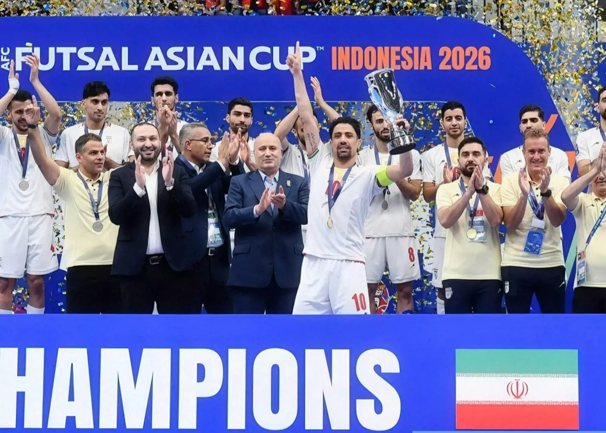 رتبهبندی جدید فوتسال: ایران در صدر آسیا و پنجم جهان