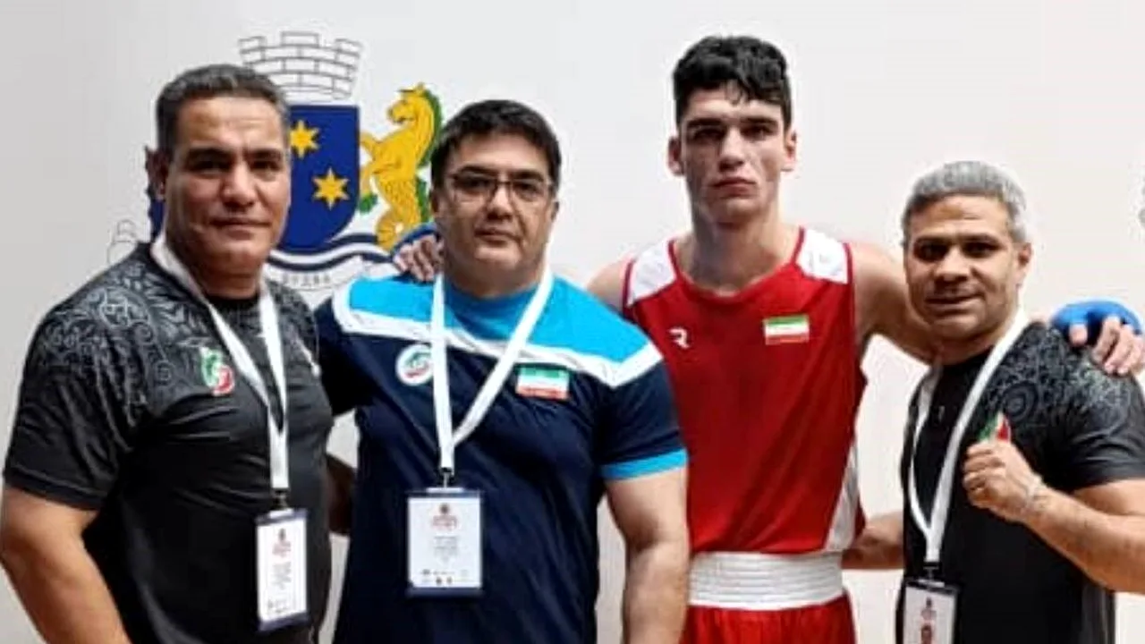 دومین افتخار جهانی بوکسور جوان ایرانی با مدال نقره