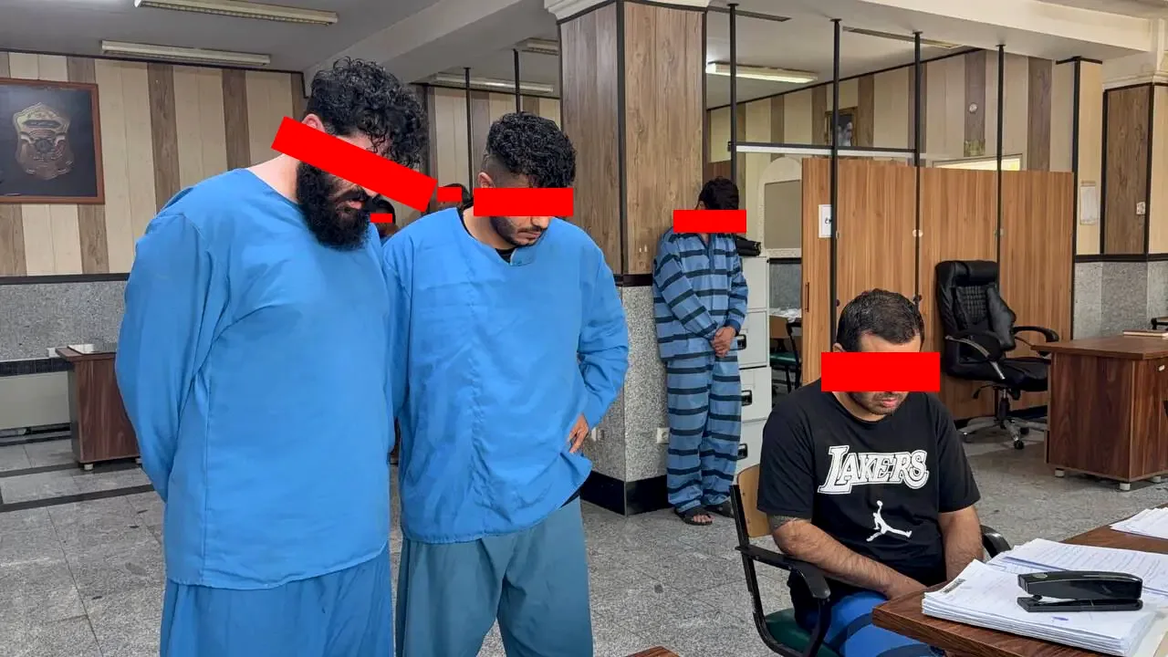 محاکمه باند گروگانگیری اتباع پاکستانی در هشتگرد