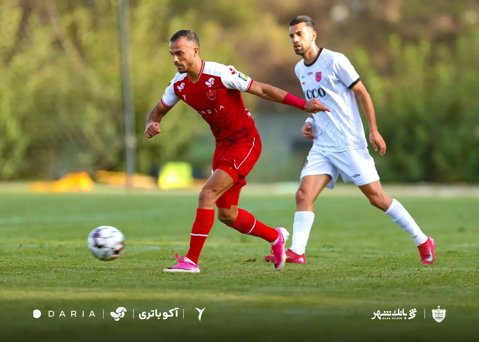 سید ابوالفضل جلالی در دیدار دوستانه پرسپولیس بازی کرد