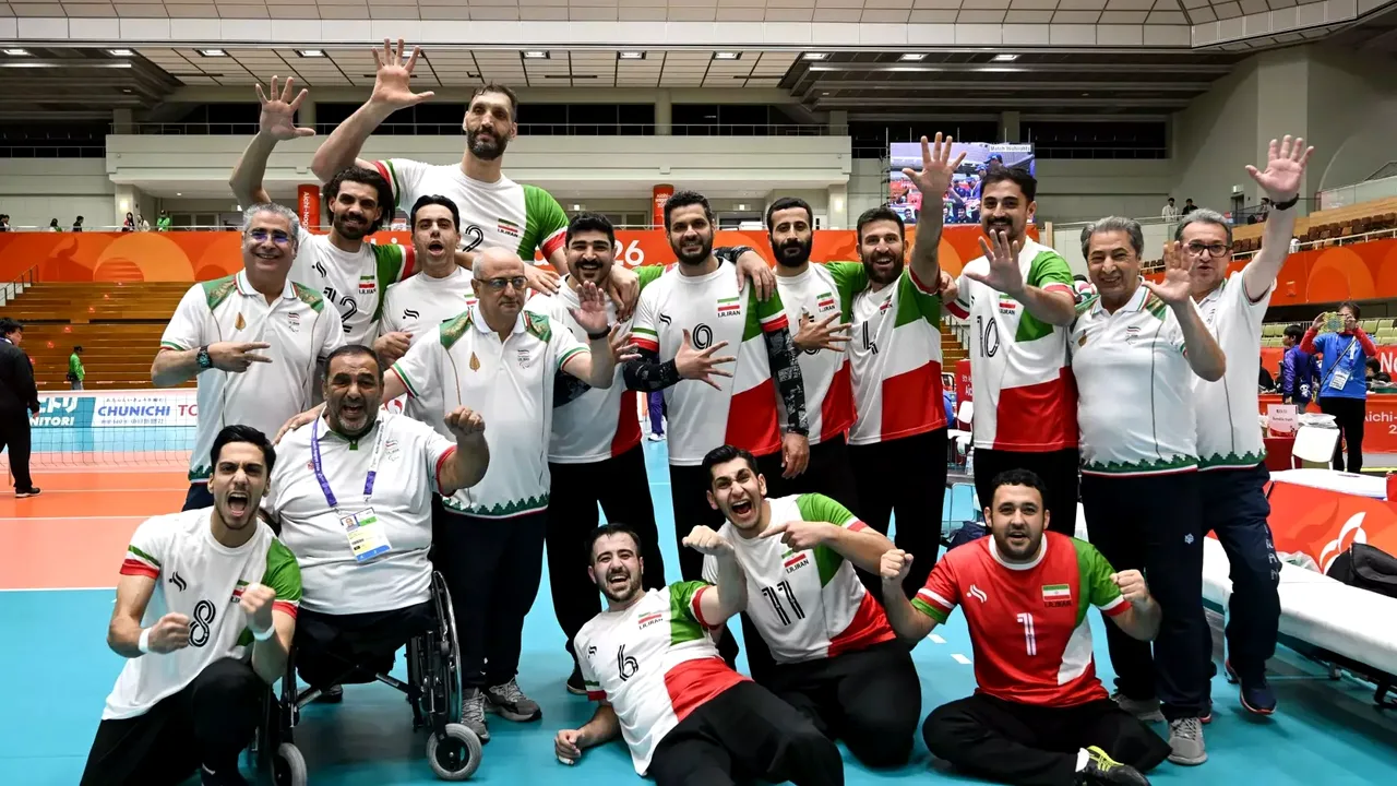 والیبال نشسته ایران؛ قهرمانی در بازیهای پاراآسیایی ناگویا