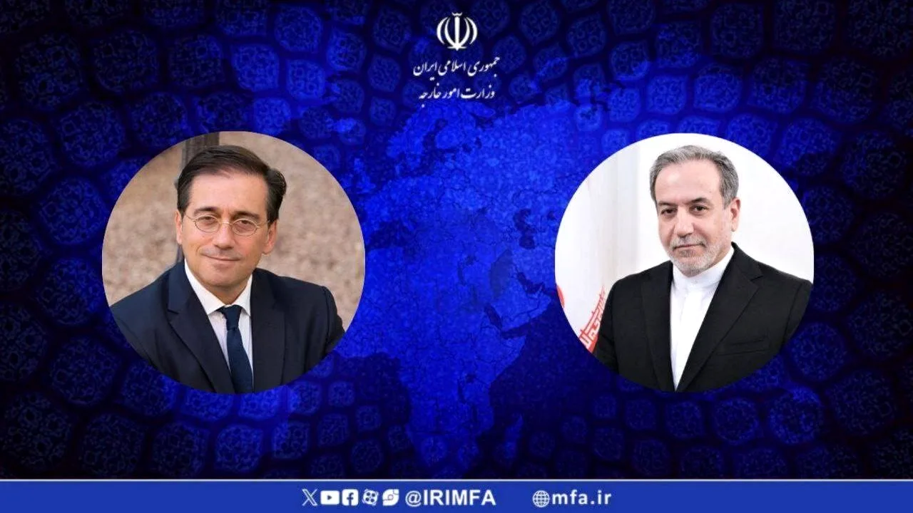 تسلیت عراقچی به وزیر خارجه اسپانیا پس از حادثه قطار