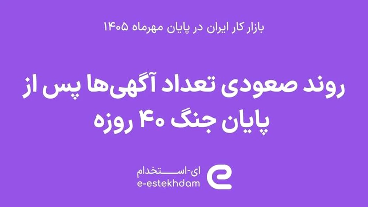 بازار کار ایران پس از جنگ؛ فرصتهای شغلی در مسیر کاهش