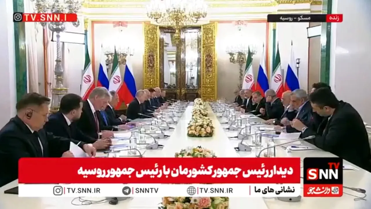قدردانی پزشکیان از مسکو در دیدار با پوتین