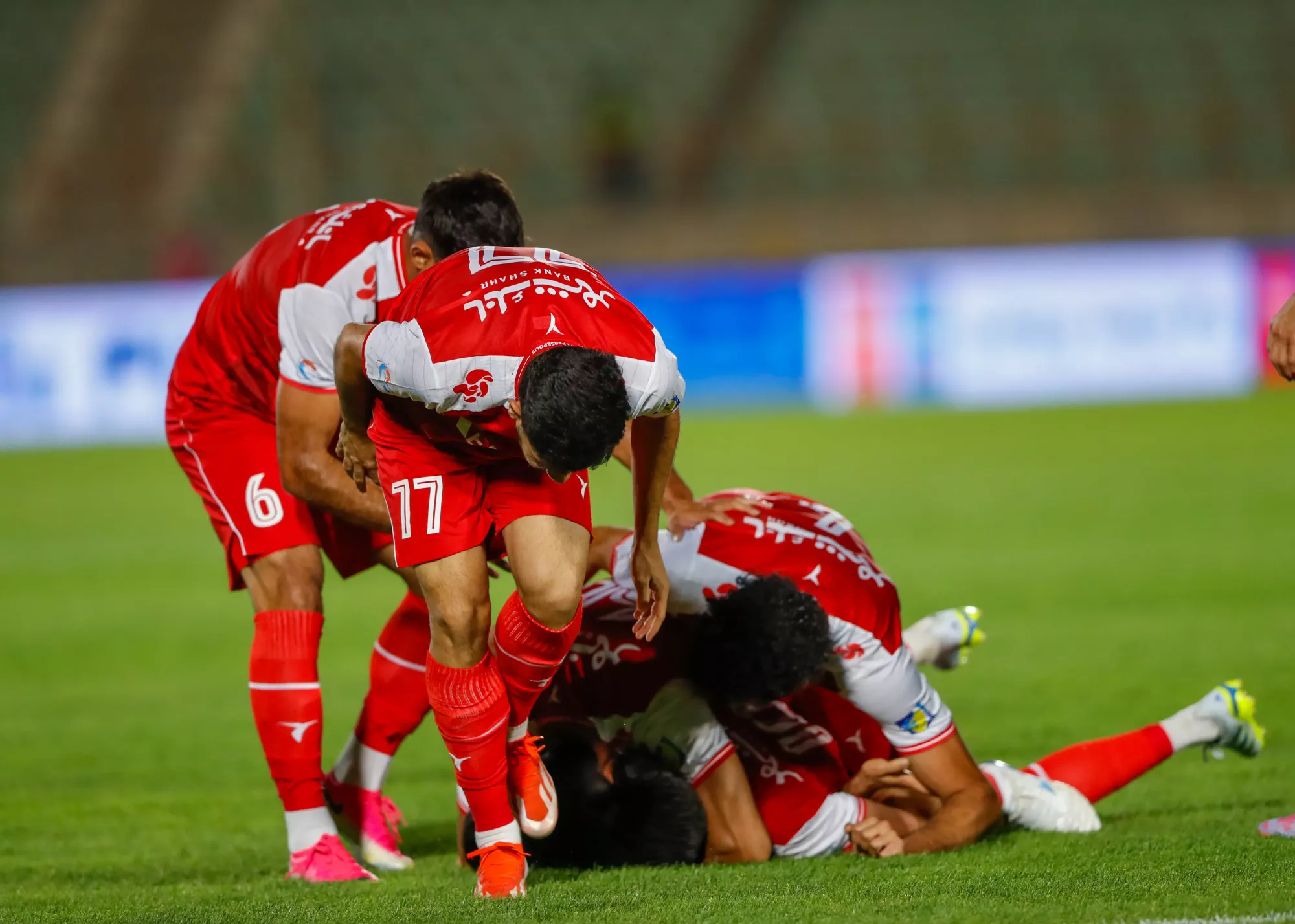 حرکت جالب سالتوی پورعلی پس از گلزنی پرسپولیس