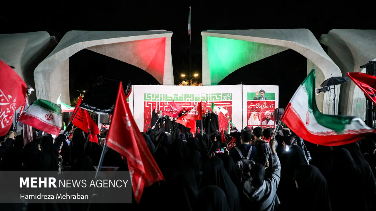 اجتماع خونخواهان فاطمی برگزار شد