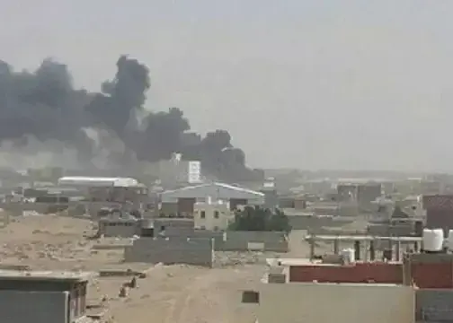 حمله پهپادی یمن به مواضع عربستان در الحدیده
