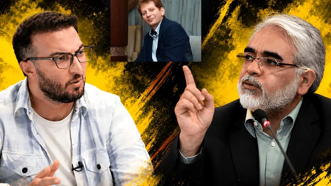 افشای چت وحید اشتری با بابک زنجانی در مناظره