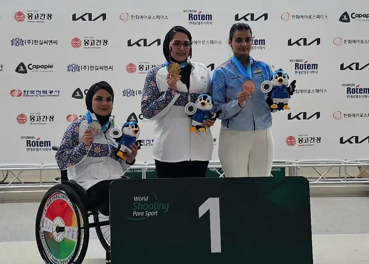 فائزه احمدی قهرمان تپانچه بادی بانوان، سهمیه پارالمپیک را کسب کرد