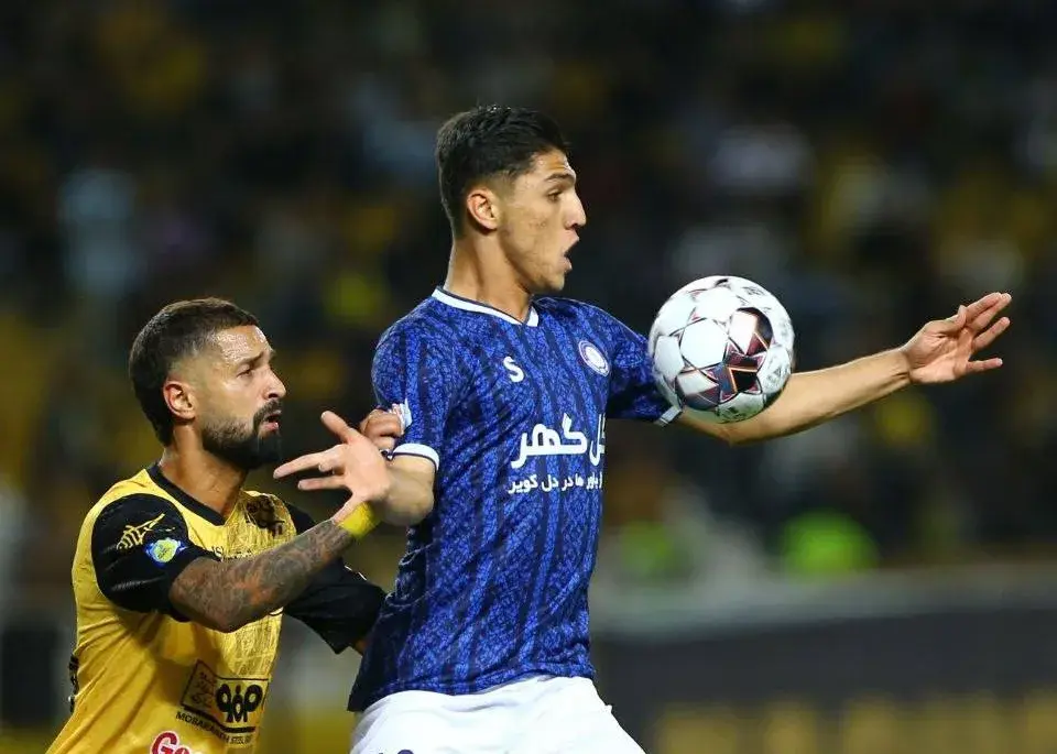 مهاجم جوان پرسپولیس در ترکیب گلگهر برابر سپاهان به میدان رفت