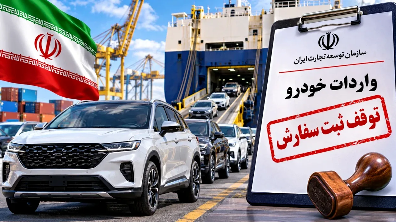 توقف ثبت سفارش واردات خودرو؛ استثناها و پیامدها