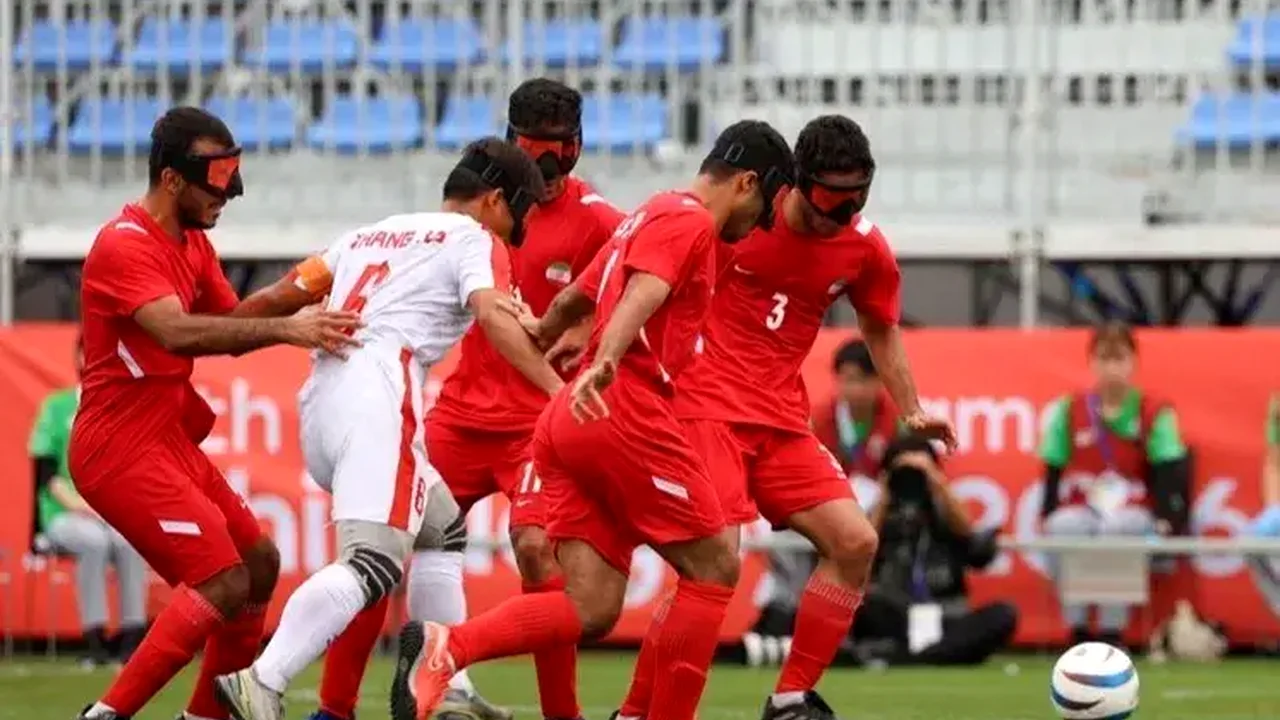 پیروزی قاطع فوتبال نابینایان ایران؛ ۵ گل به هند