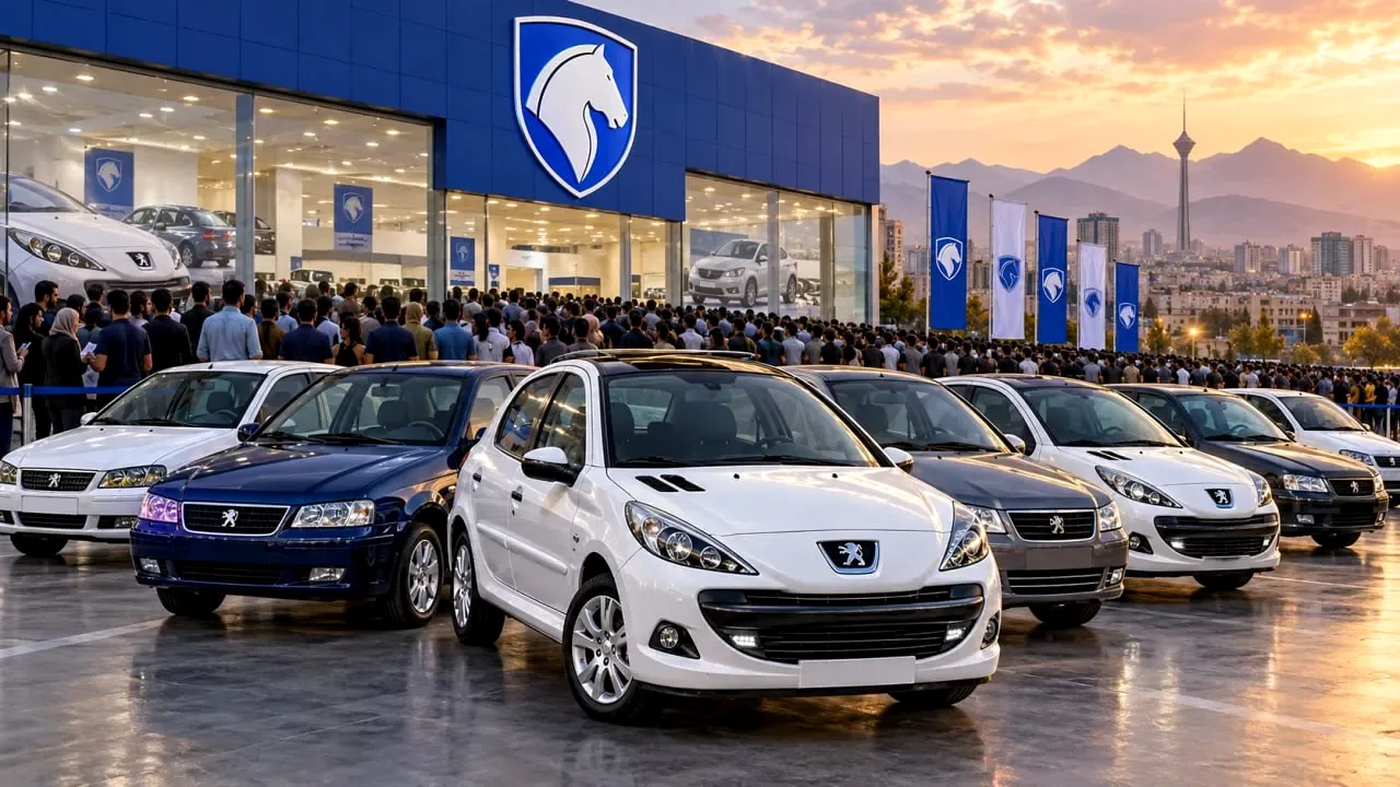 قیمت کارخانهای محصولات ایران خودرو در آبان ۱۴۰۵ اعلام شد